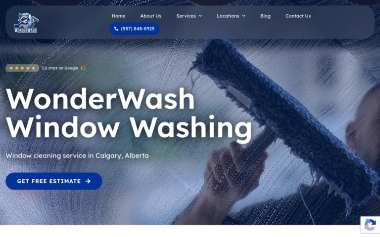 WonderWash, window cleaning in Calgary, Airdrie, Okotoks, Cochrane & Chestermere